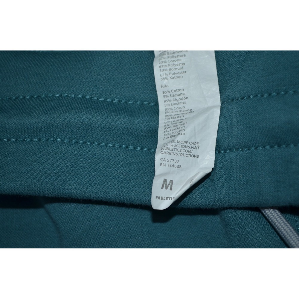 Fabletics Men The Go-To Jogger Green Sweatpants Size Medium - Picture 5 of 9